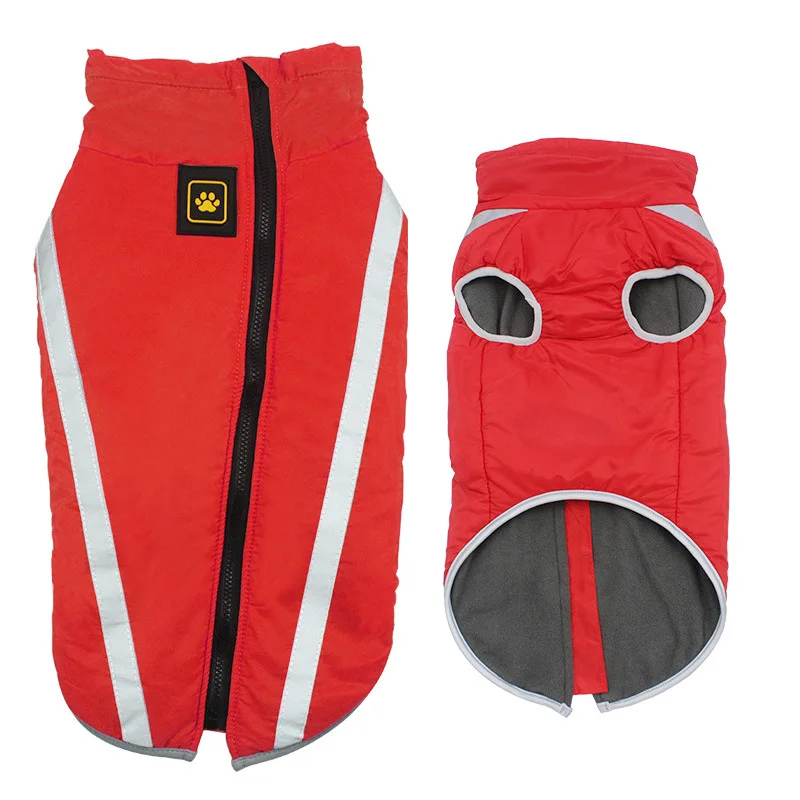 Одежда для больших собак одежда собаки куртка пальто домашних животных зимняя