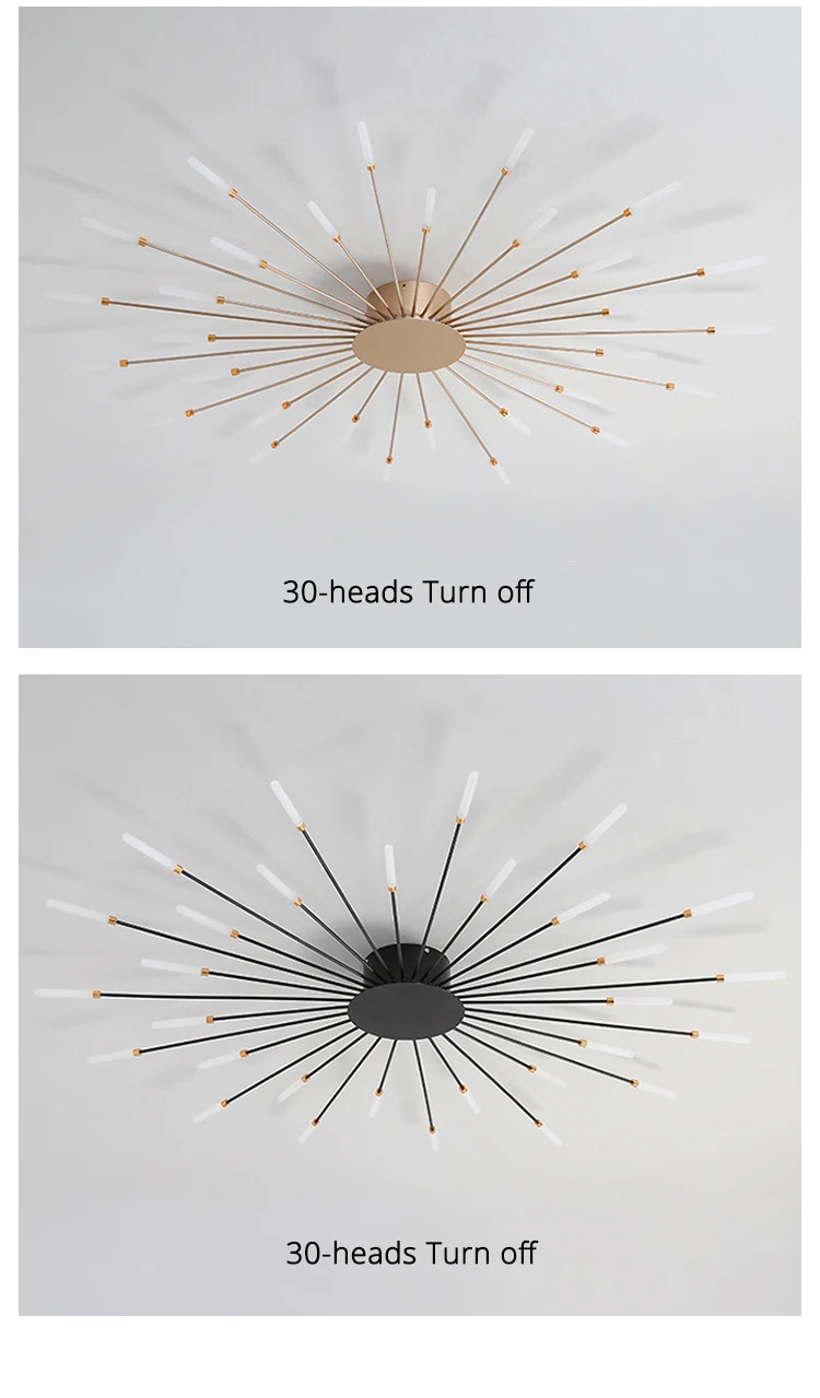 Modern Chandeliers Lights LED Luster Indoor Deco Lighting For Bedroom Hall Living Room Iron Acrylic Lamps Fixture Frame 220V chandelier light