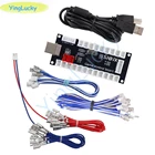 Запасные части для аркадных игр сделай сам с нулевой задержкой, Mayitr USB, аркадный кодировщик для ПК, джойстик и кабель для управления, аркадная игра, Набор для творчества