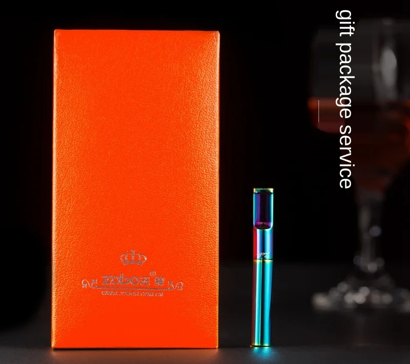 Роскошный металлический держатель сигарет Thunder фильтр Табак Курительная трубка