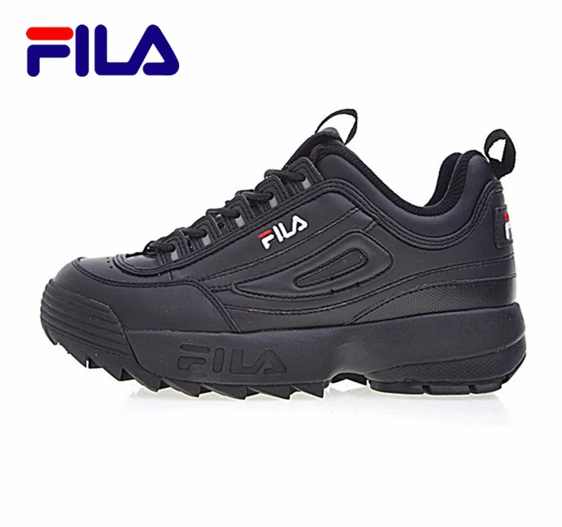 Кроссовки для бега FILA FWO1655 122 Disruptor II 2 Спортивная обувь мужские дышащие кроссовки