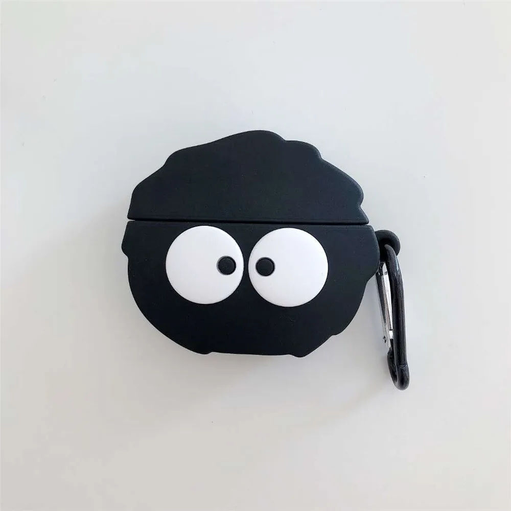 

Чехол для брикетов Ins для Airpods 12 Hot Hayao Miyazaki, мультяшный чехол для Apple Air Pods Pro, милый мягкий чехол для наушников с подвесной пряжкой