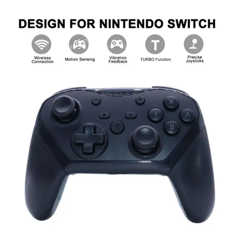

New Vibration Wireless Gamepad For Switch Pro Comes With Back Key Game Console Bluetooth Gamepad Controller Accessories