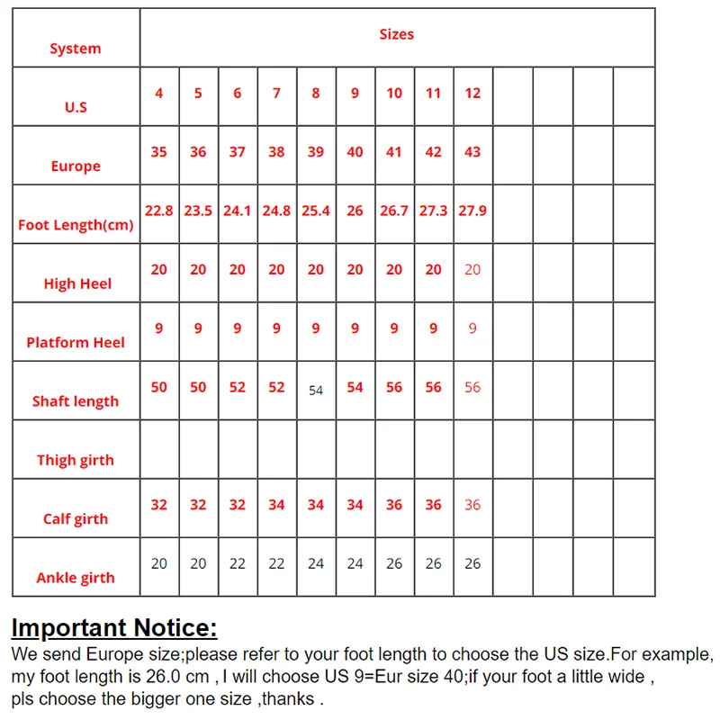 

Sexy Exotic Pole Dance Shoes 8 Inch Extreme High Heel Platform Devious Cross-Tied Knee High Boots Size 5-12