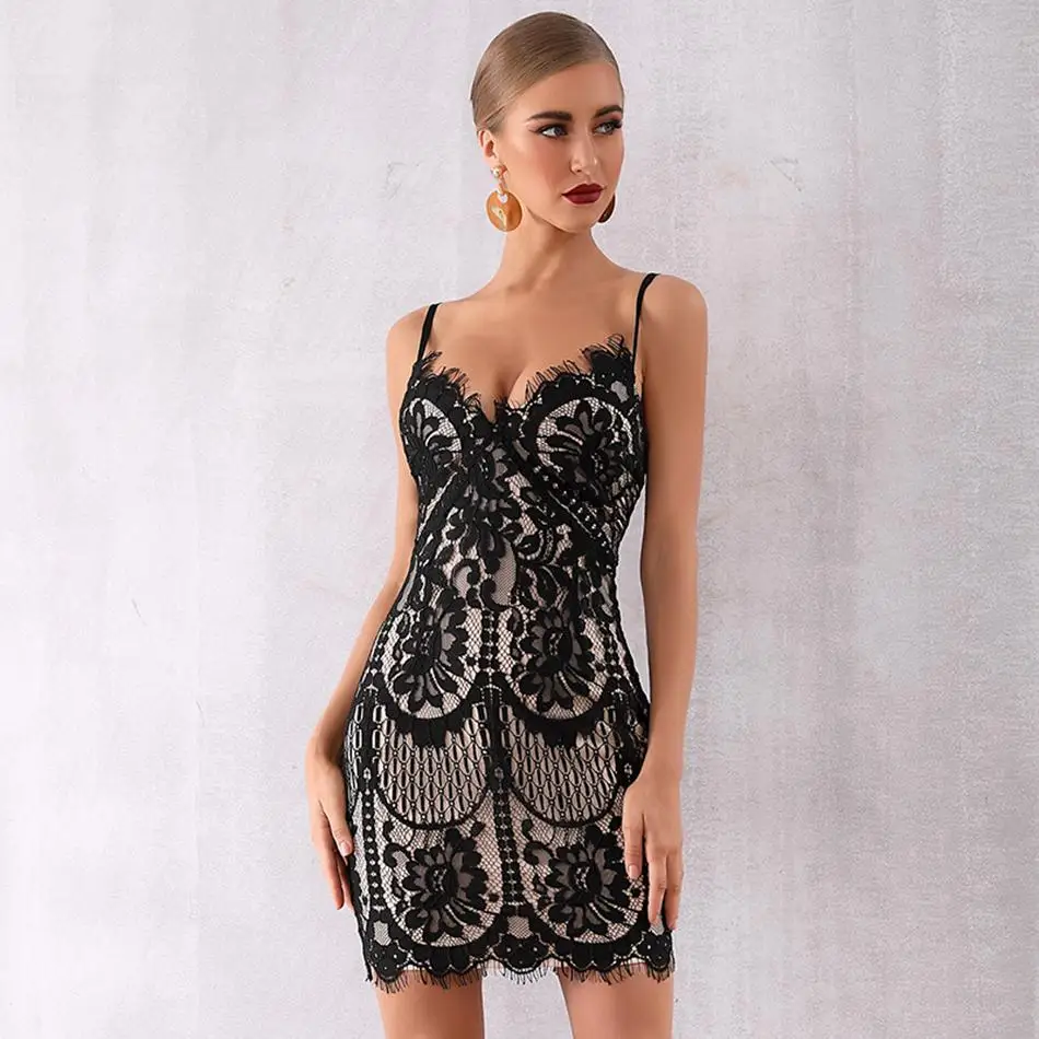 Новинка летние вечерние платья знаменитостей облегающее Бандажное платье