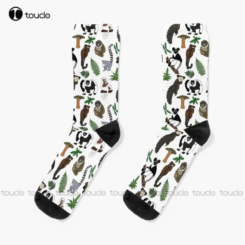 calzini-modello-lemur-calzini-da-calcio-per-ragazze-calzini-personalizzati-personalizzati-unisex-calzini-per-giovani-adolescenti-adulti-360-°-stampa-digitale-moda-nuovo