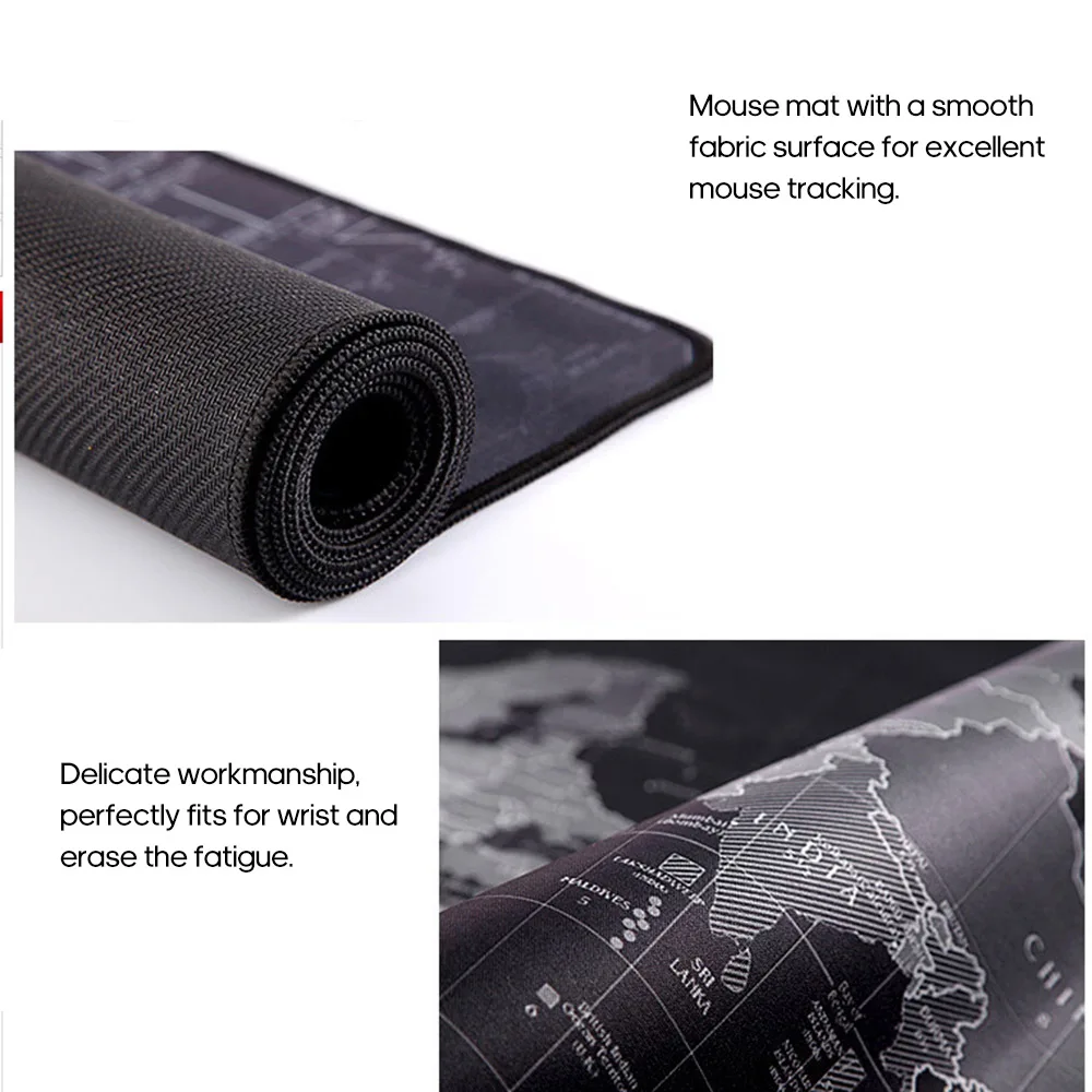 Игровой коврик для мыши RGB большой геймер компьютерный Коврик Настольный