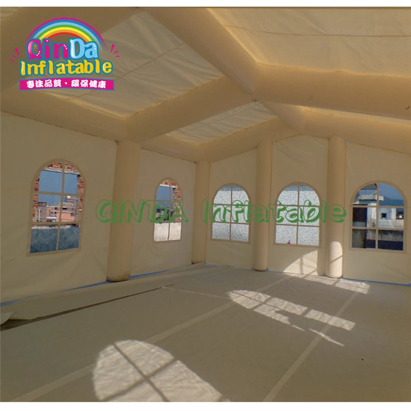 Preise Weiß Aufblasbare Hochzeit Zelt/party Zelt Riesen Weiß Aufblasbare Event Festzelt Zelt/aufblasbare Gebäude Cube Zelt Für Hochzeit