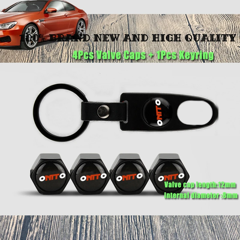 

4x Car Tire Valve Caps Keychain Air Tyre Stems Cover Wheel Accessories for All Car Styling for CRV Civic Accord CITY Fit Pilot