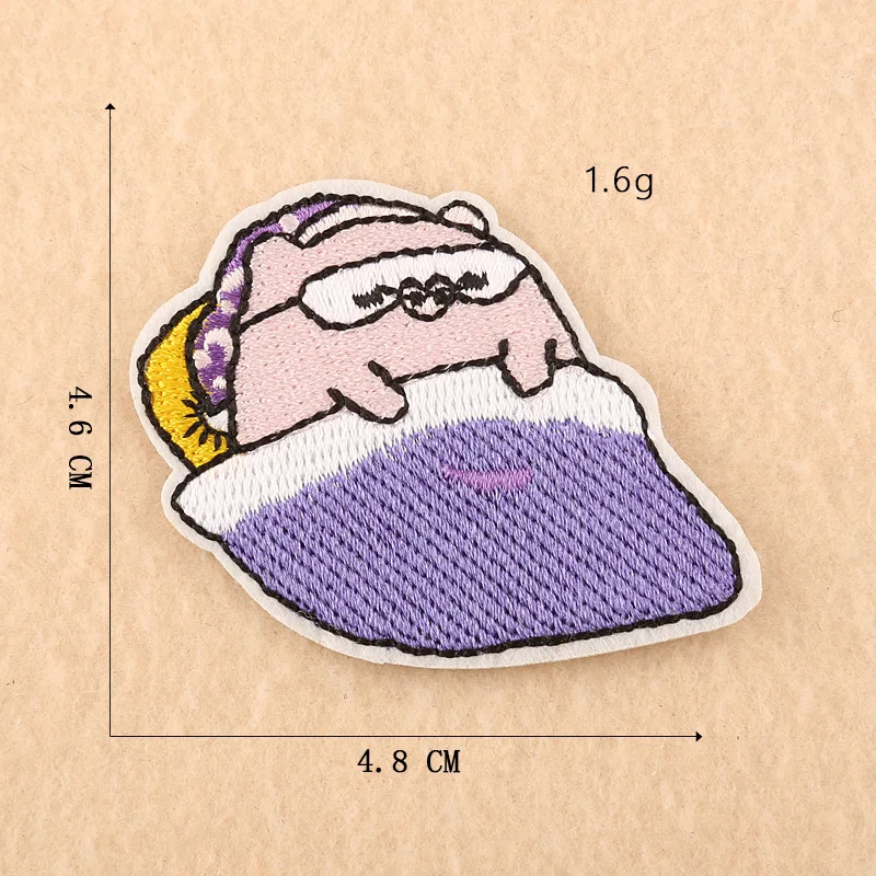 

Emboridery Label Patch Stickers Fabric Badge Clothing Accessories Cartoon Animation Characters Embroidered Cloth Stickers