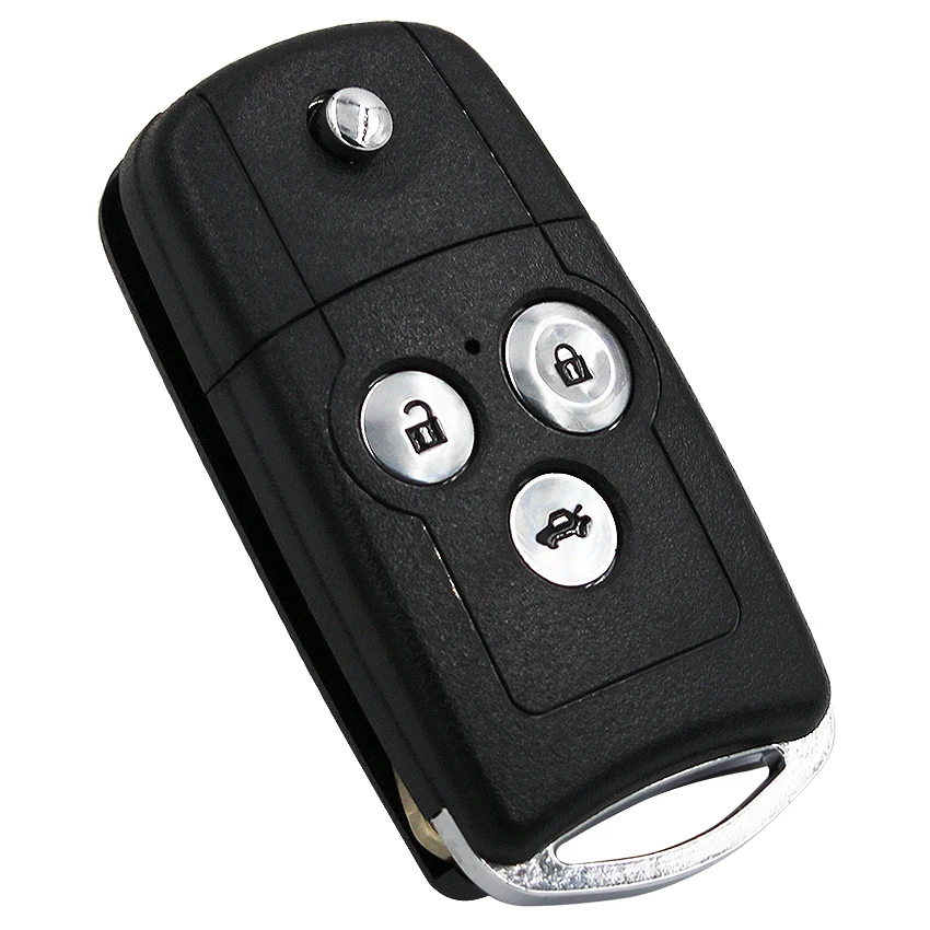 2/3 Button Smart Remote Key Fob 433MHZ With ID46 Chip PCF7946 For Honda Accord 2008-2012 Old Civic HON66 Uncut Blade | Автомобили и