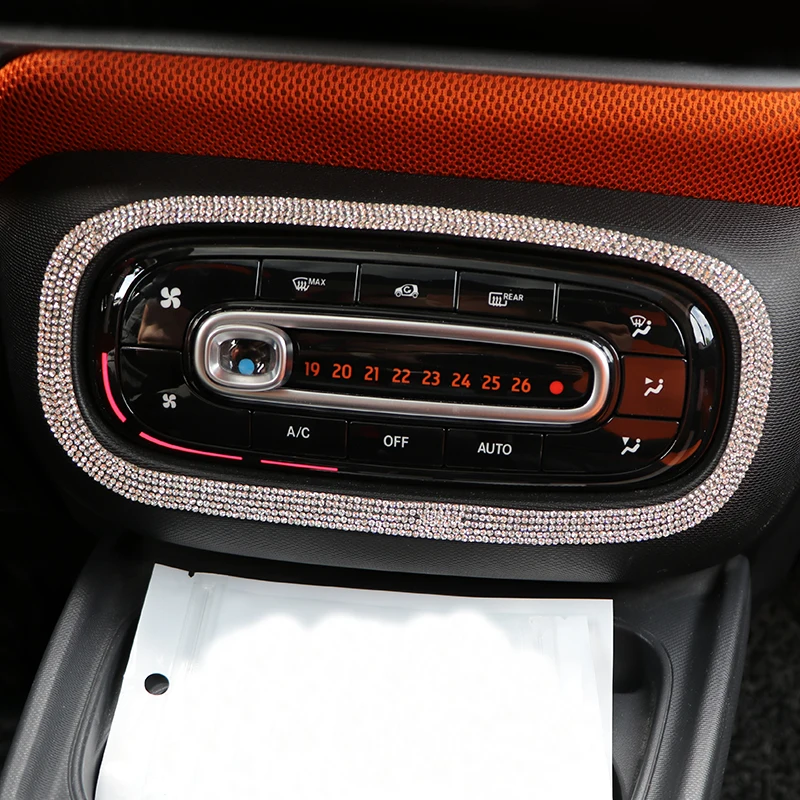 3D персонализированные наклейки для вспышки воздуха Mercedes Новые смарт 453 Fortwo Forfour