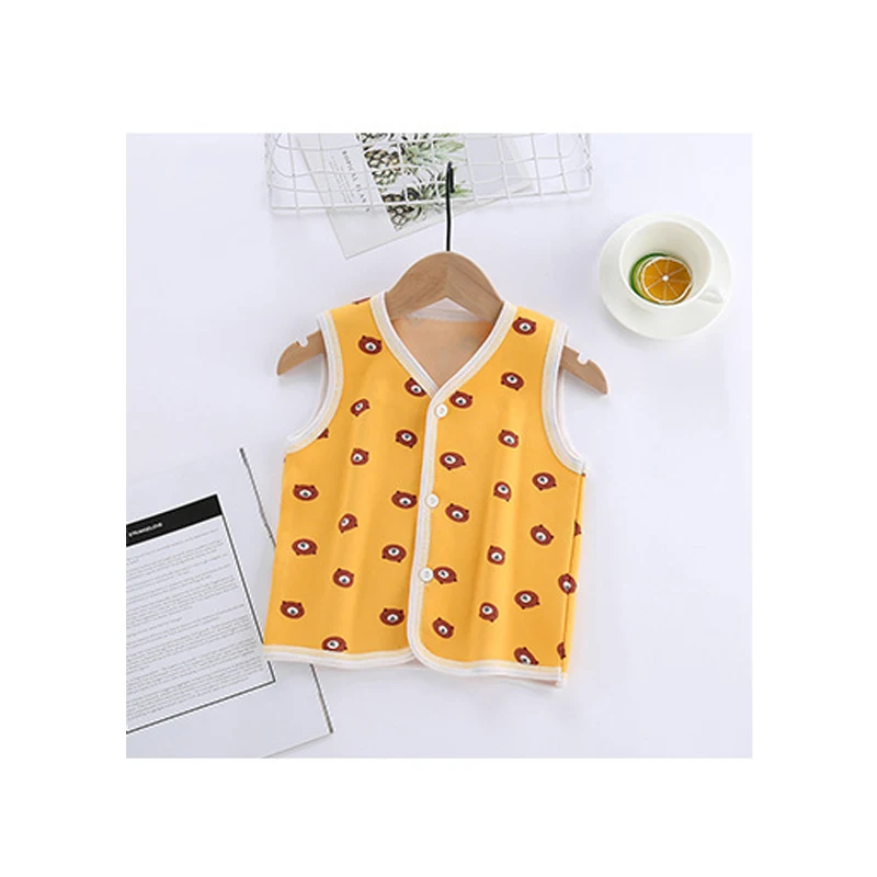 

Children's Vest plus Cashmere Autumn and Winter New Vest Thickened Baby Waistcoat Baby Cardigan to Keep Warm for Boys and Girls