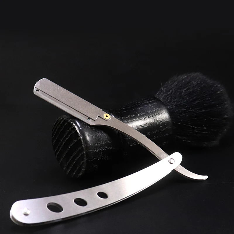 Barbershop Мужская бритва с прямыми краями парикмахерские ножи ручное бритье бороды и