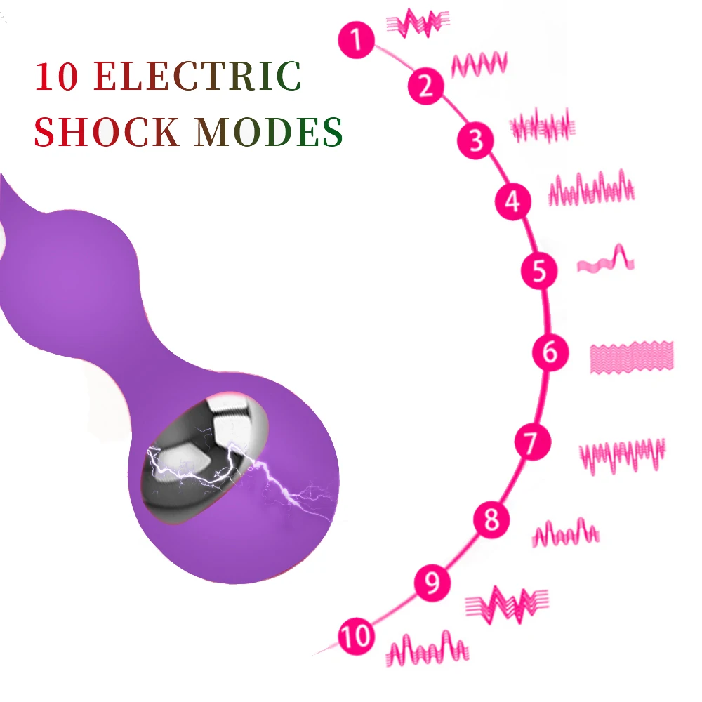 Электрический шок Кегеля Вагина мяч влагалище затянуть упражнения вагинальные
