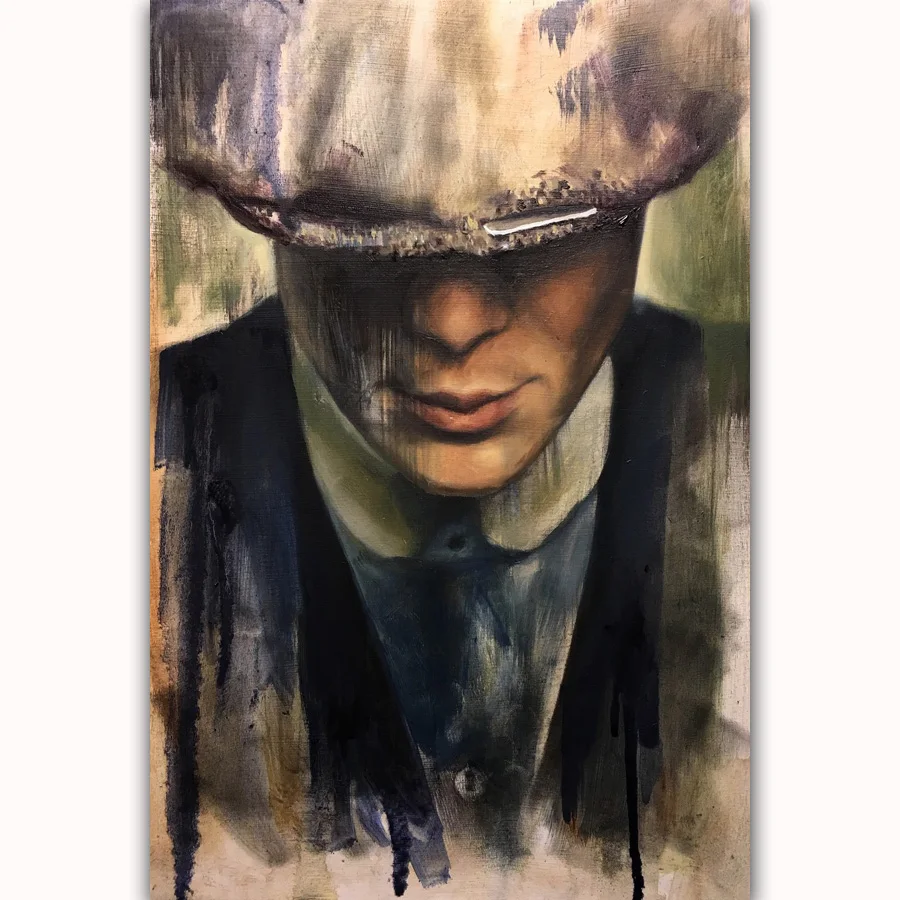 MQ3501 Peaky Blinders Cillian Murphy США ТВ-шоу Серии художественный плакат Шелковый Холст украшение дома стены комнаты картина печать