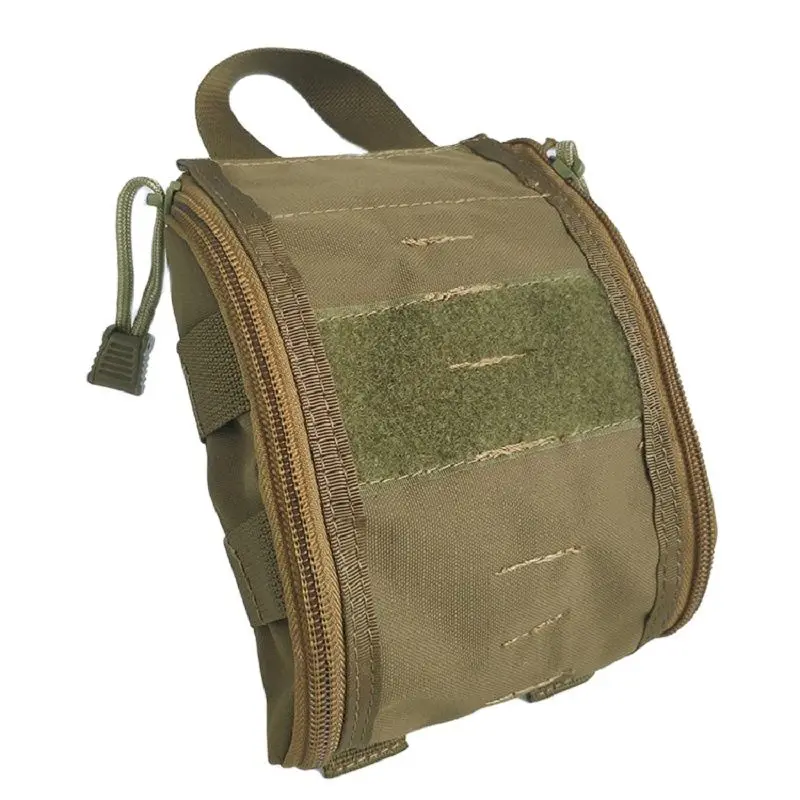 Outdoor Sports Multicam Fabric Modeling Tactical Vest Auxiliary Bag Emergency Medical Sundry Bag TC0106