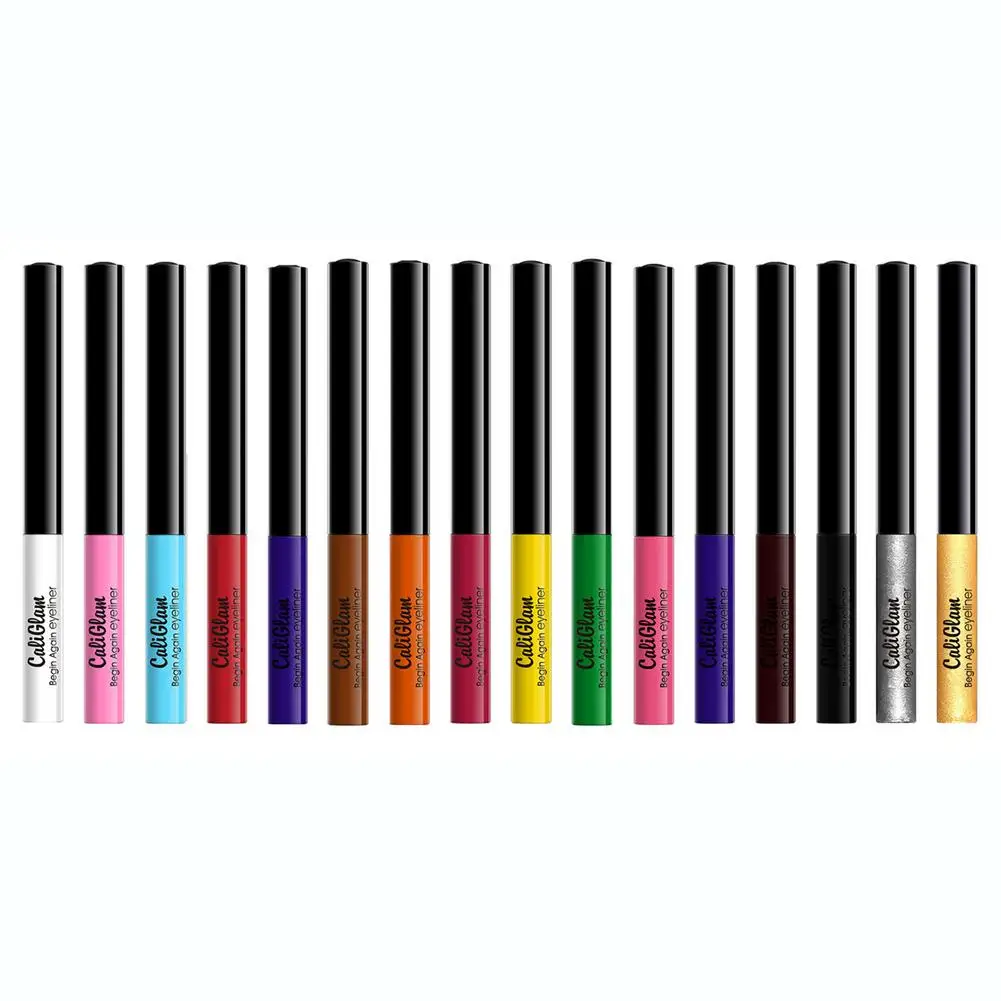 

Подводка для глаз, 16 цветов, водостойкая, быстросохнущая