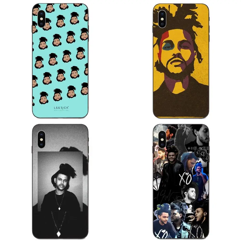 Коллаж Weeknd для телефонов Galaxy A10S A20S A2 Core A30S A40S A50S A70S A90 M10 M30S M40 Note 10 Plus черный ТПУ |