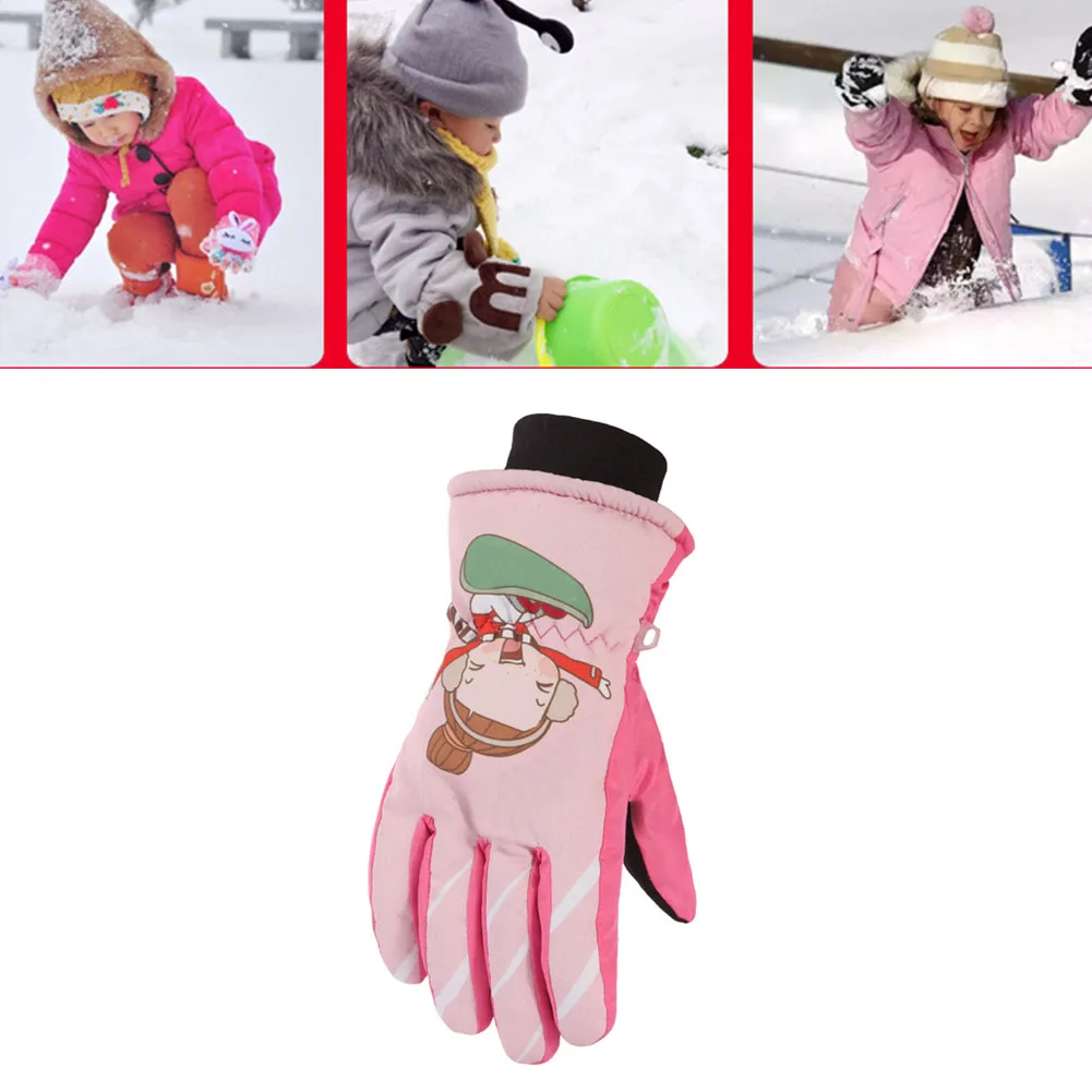 

Cute Windproof Winter Warm Gloves Snow Ski Gloves Snowboard Gloves Motorcycle Riding Winter Touch Screen Gloves