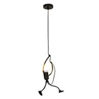 Люстра Железный маленький человек из мультфильма кукольная люстра качели злодейский Люстра Светодиодная потолочная лампа украшение для дома гостиной