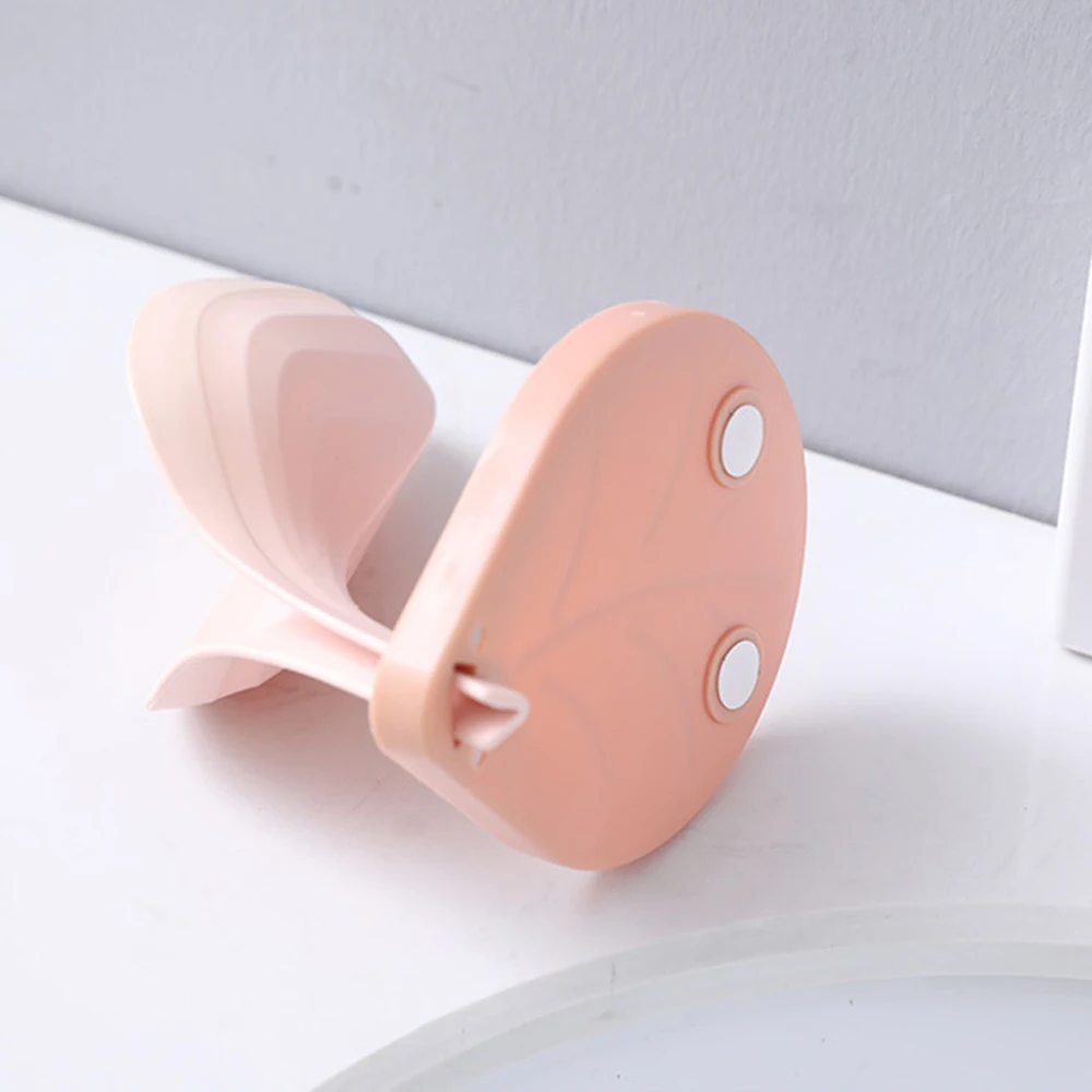 

2pcs Creative Fashion Leaf Shape Drainage Soap Rack Soap Storage Holder Container Home Kitchen Bathroom Accessories