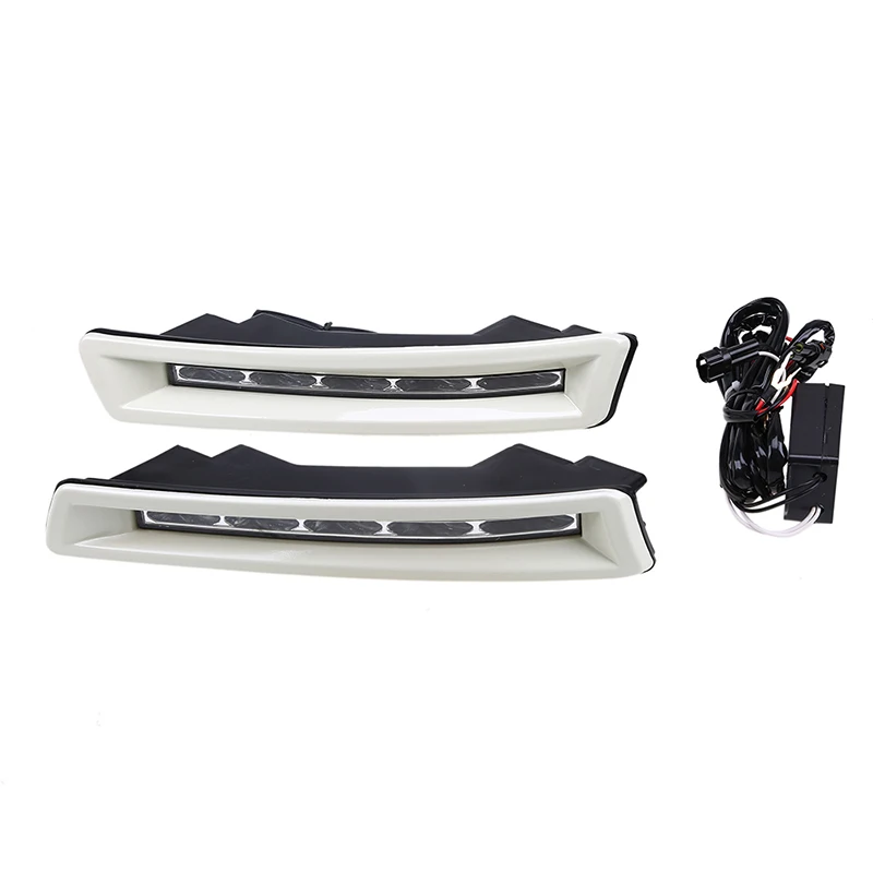 Автомобильные светодиодсветодиодный дневные ходовые огни POSSBAY белый дневной