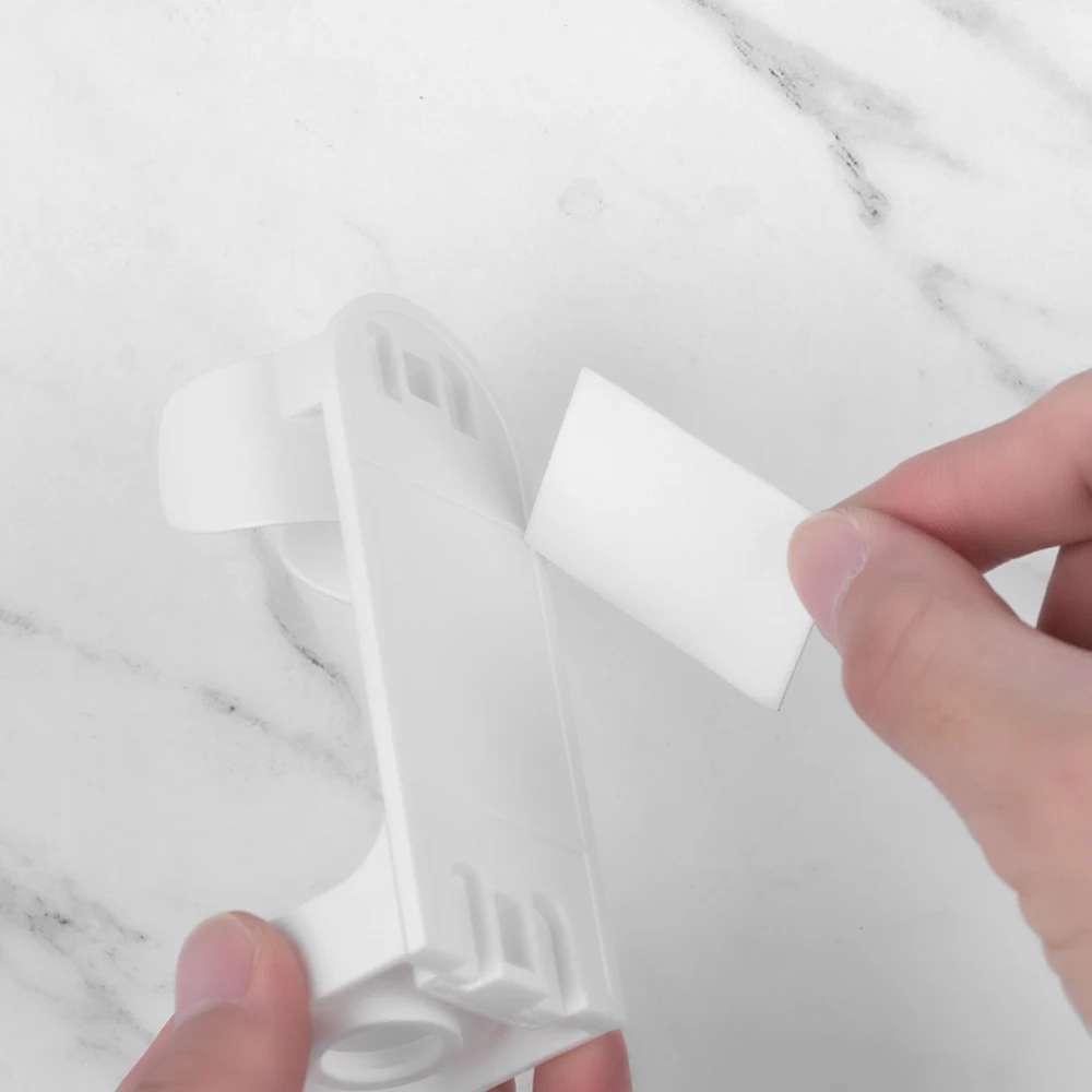 Настенный держатель для электрической зубной щетки из белого АБС пластика 1 шт.