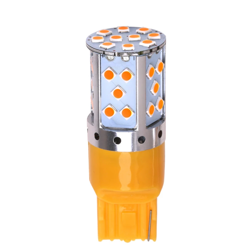 1 шт. светодиодный автомобильная светодиодная лампа T20 7440 W21W 3030 35SMD|Сигнальная