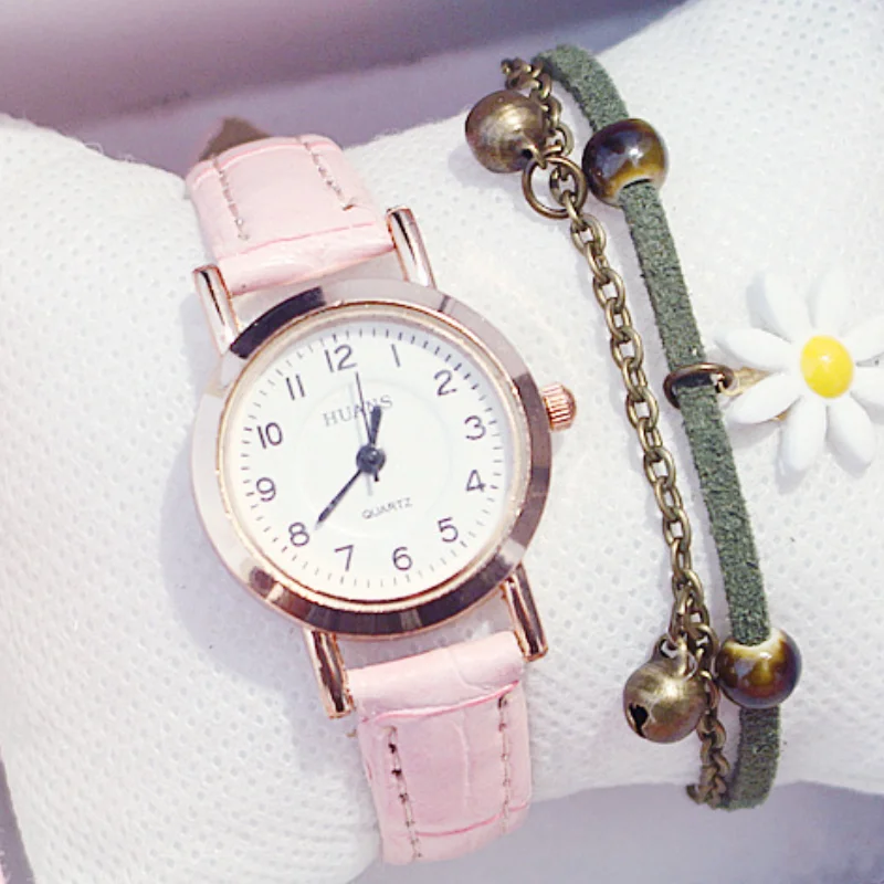 

Simple Women Watches Fashion Clock Ladies Pink Girl Watch Tower Minimalis Kol Saati Zegarki Damskie Reloj Mujer reloj de mujer
