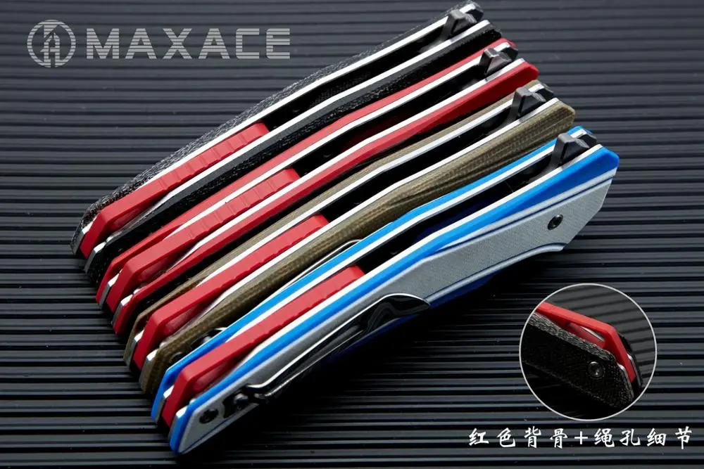 MAXACE Ranger Складной нож карманный для повседневного использования Ассаб XW 42