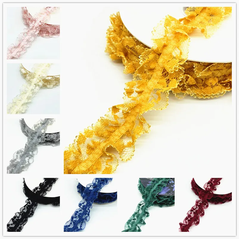 

1 Yard 40mm Elastic Hair Band Ribbon Lace Sewing Trim Handmade Ribbon DIY #Ro