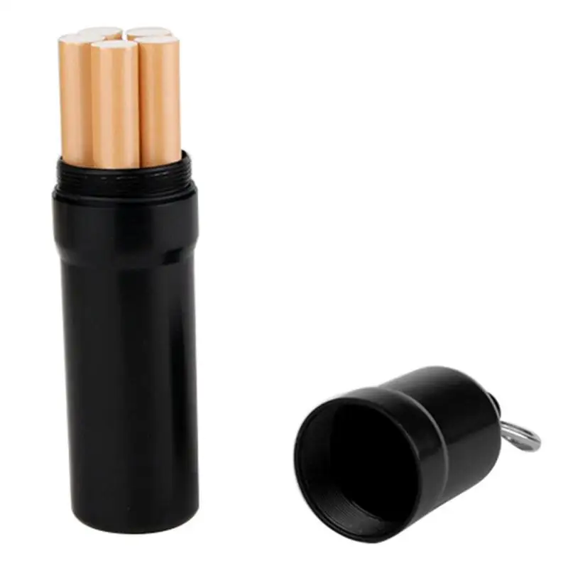 Коробка для сигарет герметичная из нержавеющей стали чехол 5 с держателем ключей