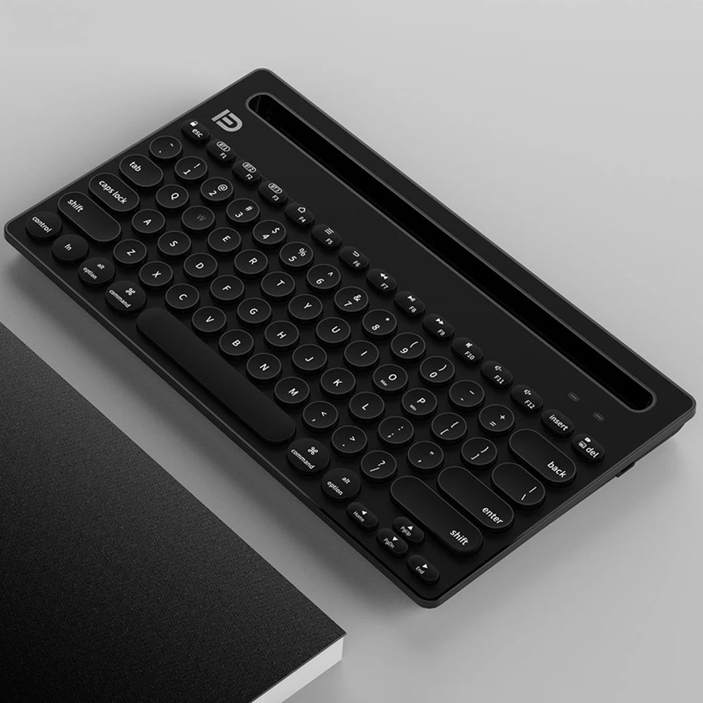 

Портативная беспроводная клавиатура с Bluetooth, 76 клавиш, для iPad, iPhone, планшета, ПК, телефона, Windows, IOS