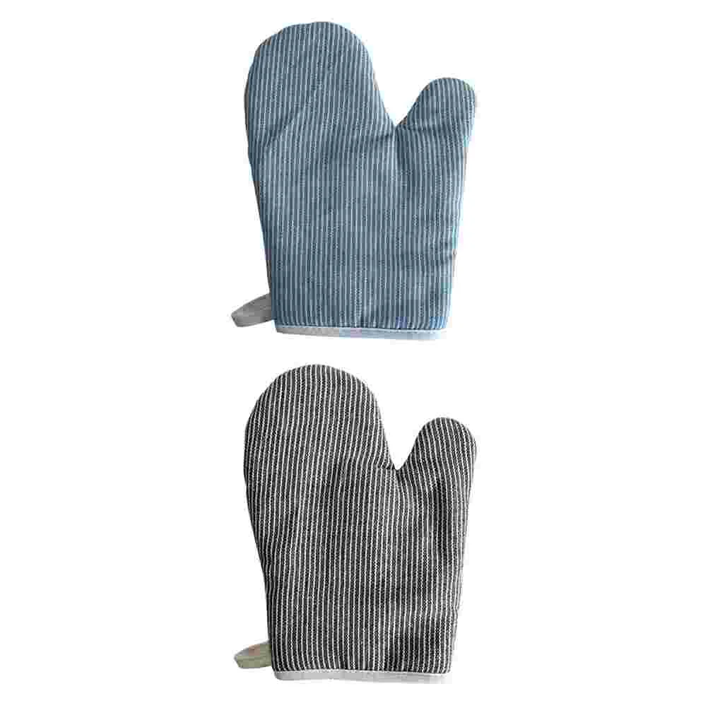 

2Pcs Multi-purpose Oven Mitts Kitchen Heat Resistant for Baking