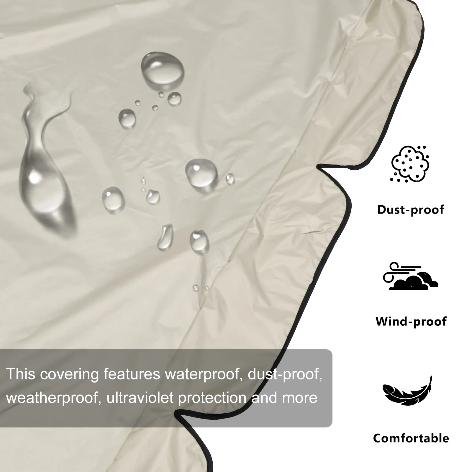 

Outdoor Garden Furniture Protector Cover Swing Dust Cover Rain Cover