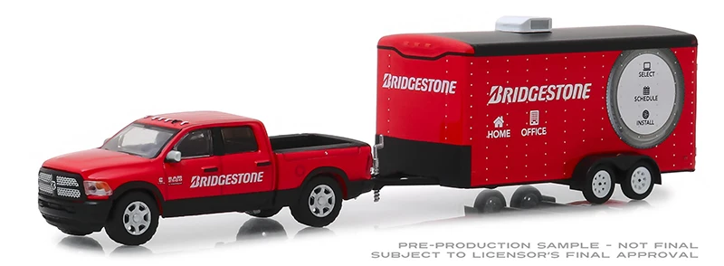 GreenLight 1:64 2017 Dodge Ram 2500 большой гудок пикап грузовик игрушечный автомобиль из сплава