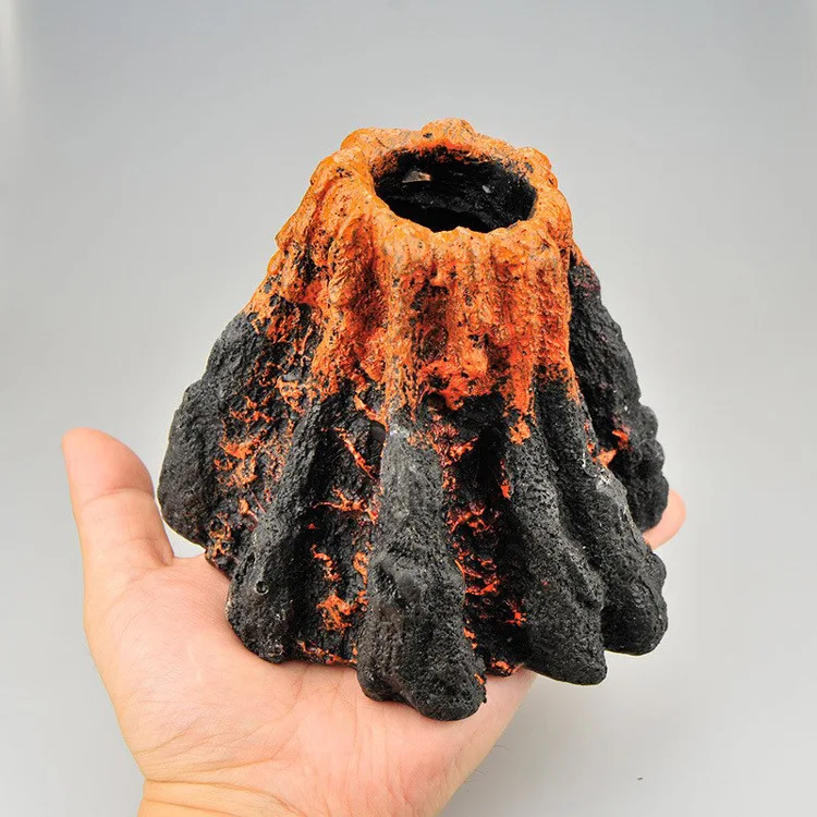 Aquarium Volcano Shape Decration Fish Tank Decor Oxygen Pump Air Bubble Stone Accerissories Small/Large | Дом и сад