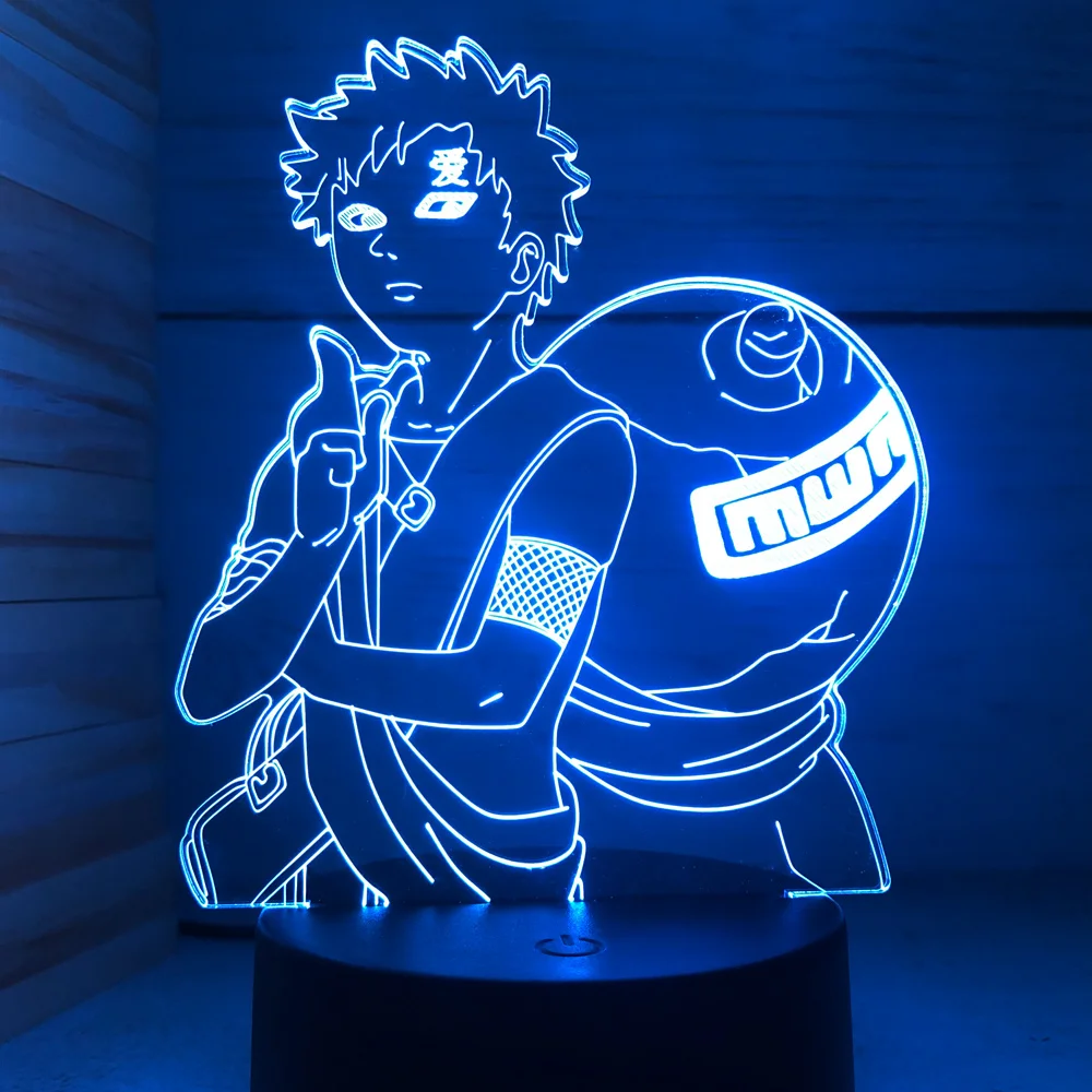 Светодиодная 3d-лампа Аниме Haikyuu Shoyo Hinata фигурка для детской спальни украшение