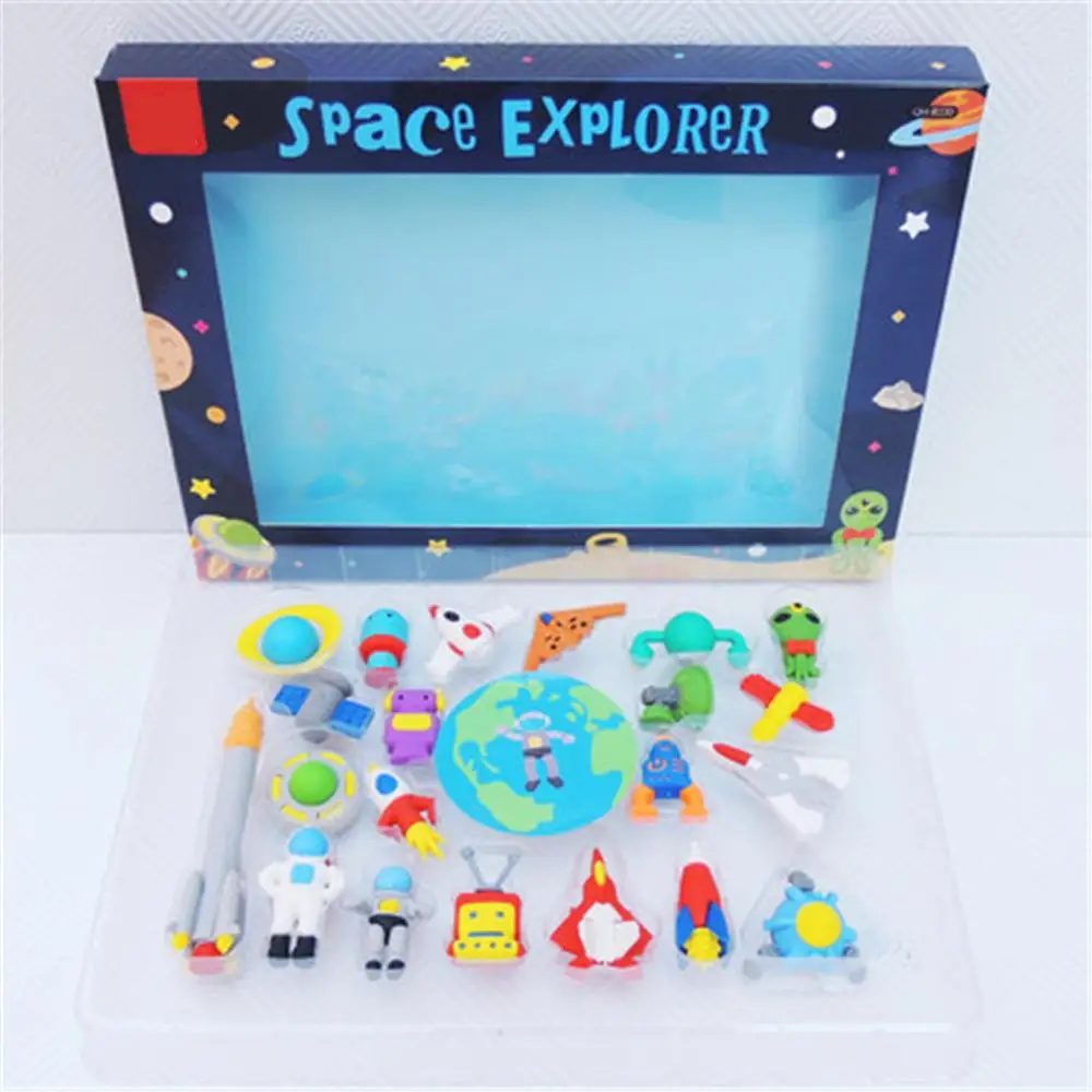 Забавный космический динозавр ластик-принцесса детские школьные принадлежности