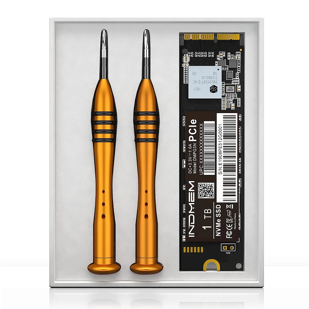 INDME 256 ГБ 512 1 ТБ M.2 SSD PCIe для 2013 2017 Mac/MacBook Air/Macbook Pro M2 NVMe жесткий диск Gen3x4 3D NAND флэш