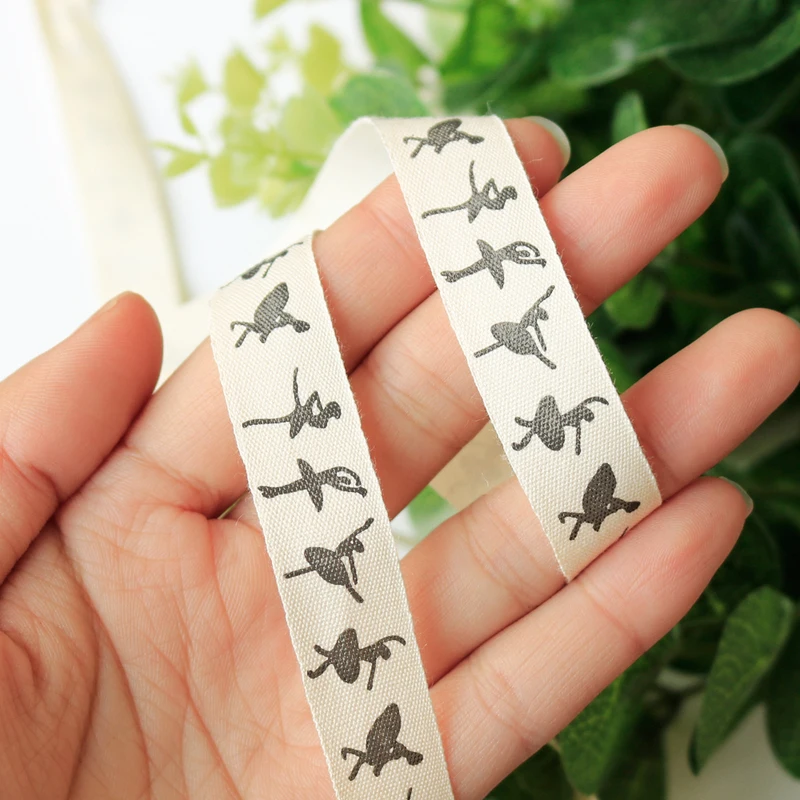 100 метров хлопчатобумажная Лента Сделай Сам ткань швейная лента подарочная