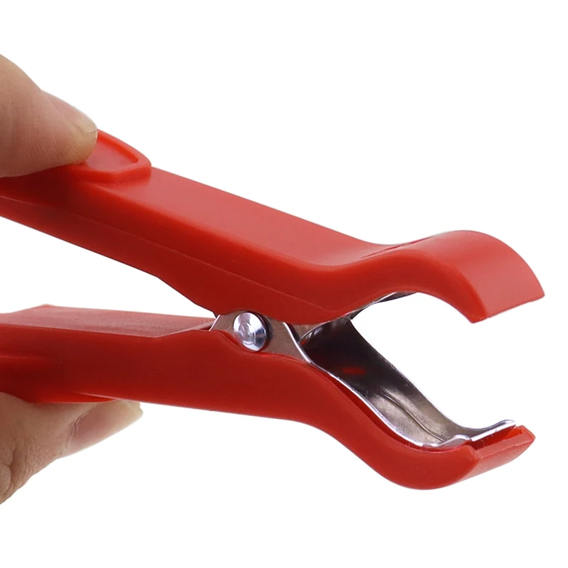 Зажимы крокодилы 2 шт. 30 А длина 90 мм зажим типа крокодил изолированная ручка для