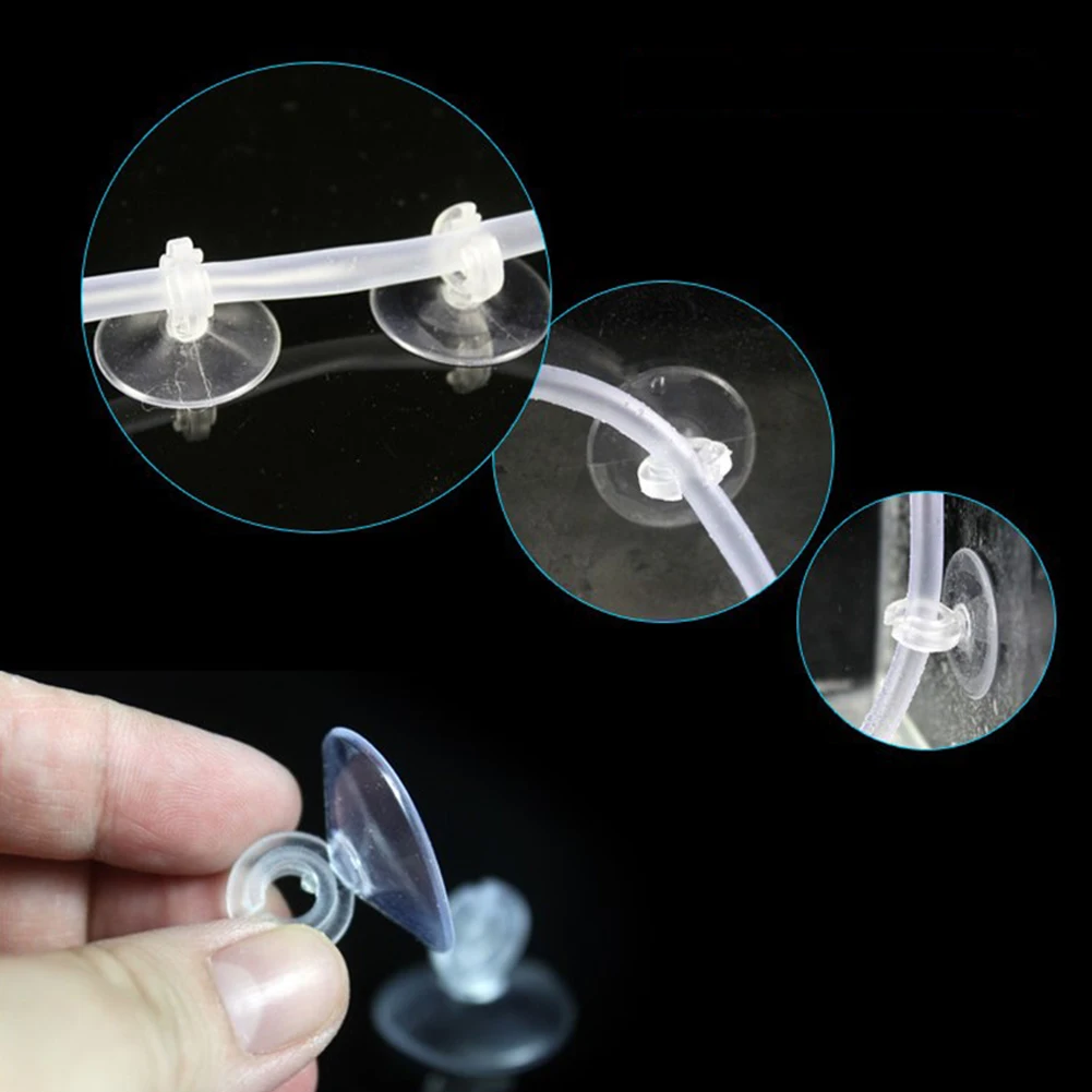 20 шт. практичный зажим для чашки пластиковый держатель аквариума поддержка