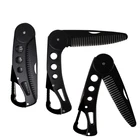 1 шт., расческа для бороды из нержавеющей стали