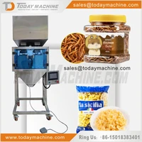 semi automatic ce approval high speed 4 head linear weigher for granola grains seeds filling machine