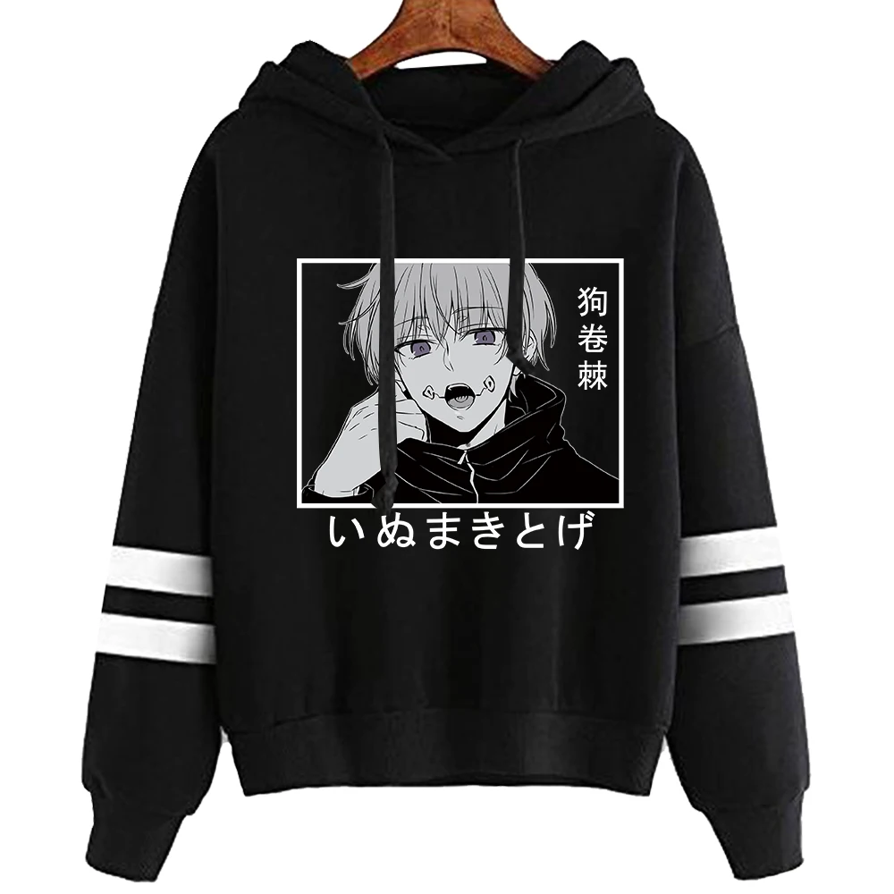 

Худи из аниме «джутсу» Kaisen, милые худи Inumaki Toge, худи с графическим рисунком, Необычные Свободные топы в стиле Харадзюку