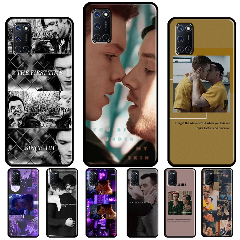 Gallavich Pride Love TV Shameless For OPPO A52 A72 A92 A83 A91 A5 A9 A31 A53 2020 Reno 4 Pro 2 Z A3S A5S A1K F5 Phone Case