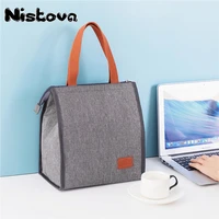 portable lunch bag womens insulated frozen lunch container food storage portable waterproof oxford cloth travel essential
