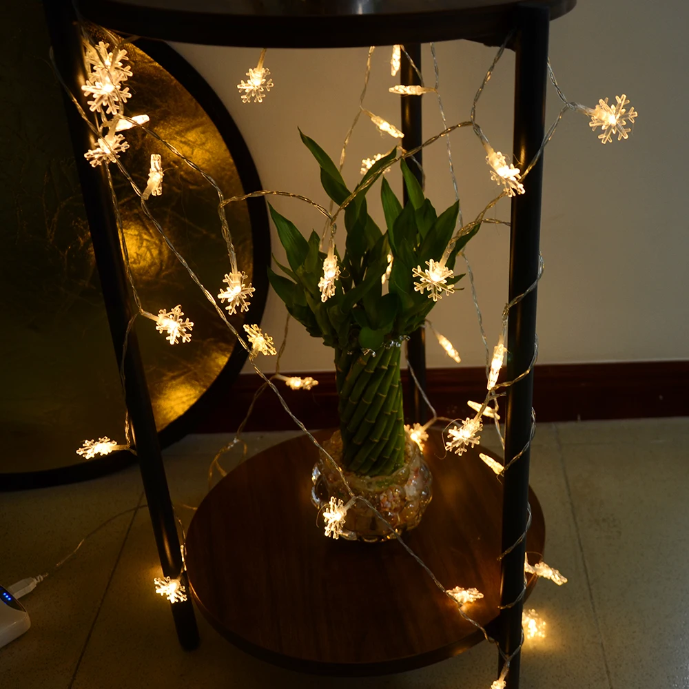 гирлянда уличная светодиодные деревья на улицу Рождественская Новогодняя 40 шт.